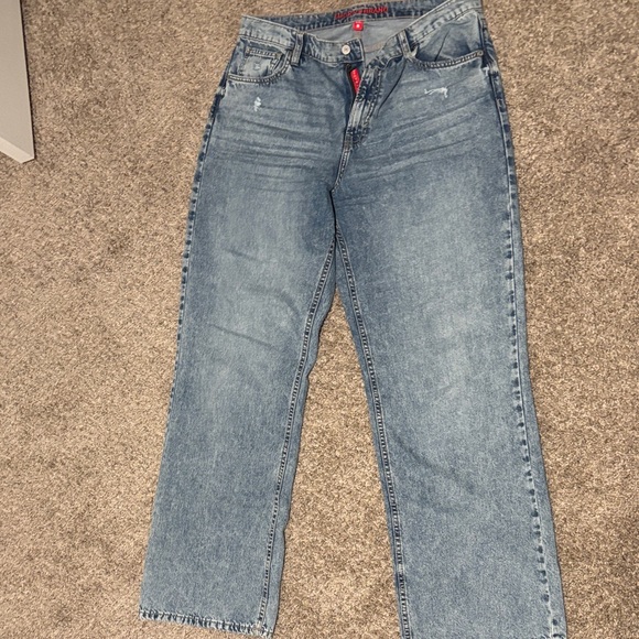 Lucky Brand Light Blue High rise, Wide Leg Jeans - Picture 3 of 6